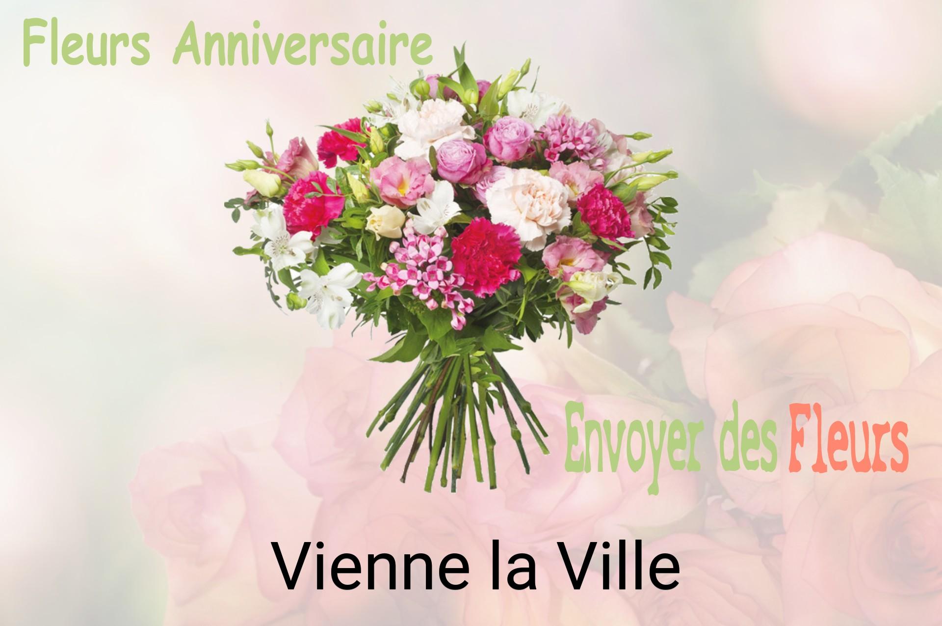 Bouquet de fleurs d’anniversaire livré à Vienne-la-Ville