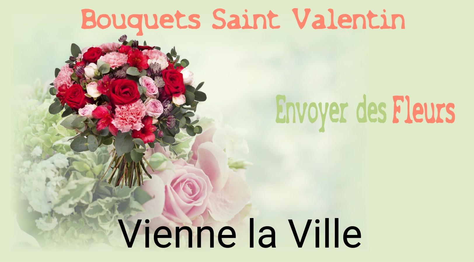 Roses de Saint-Valentin livrées à Vienne-la-Ville